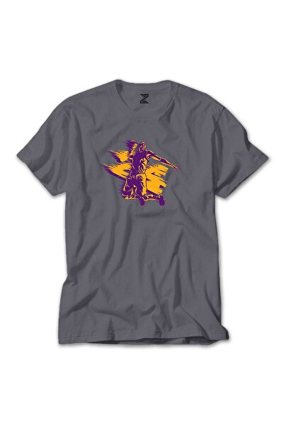 CrowsGate كوبى بي. سيلويت تي شيرت رمادي