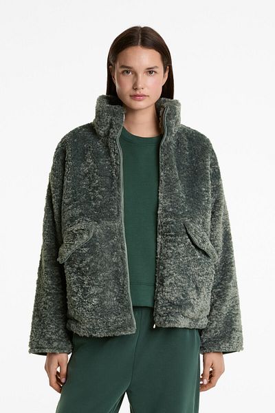 Oysho Faux Fur Jacket