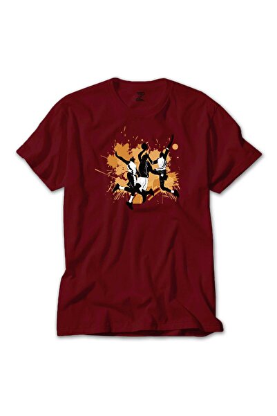 Generic Brand Baller Brown Stain Red T-Shirt