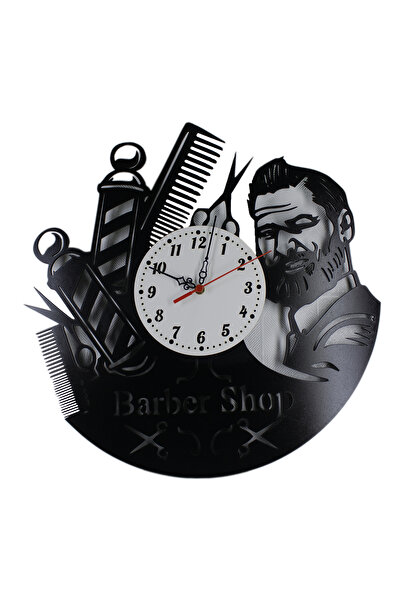 EL YAPIMI Blackbeard Barber Wall Clock