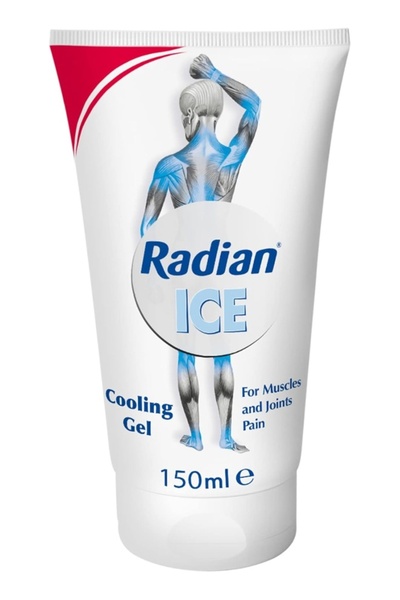 Radian جل تبريد الثلج للألم المفاجئ أو الحاد أو الحاد، 150 مل، ألم العضلات، ت...