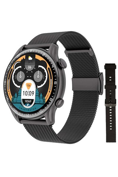 wonlex Ceas Inteligent Bărbătesc ® Dw13 Starlight, Negru