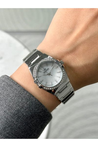 Homies Guaranteed Premium Women's Wrist Watch Silver (White Dial) Rshms-220