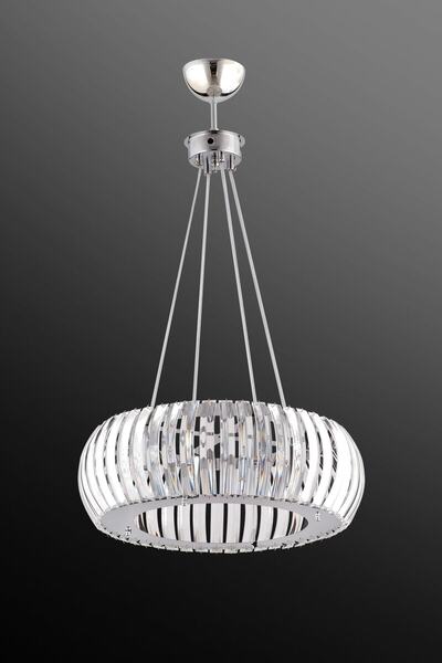 İstanbul Avize Venüs 40'lık Gümüş Kristal Taşlı Avize