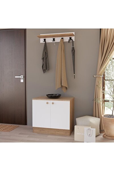 Bimossa G3210 Sofia Ikili Ayakkabılık Beyaz - Sepet