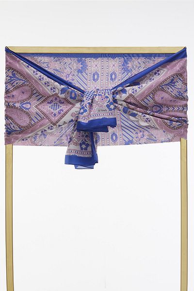 Setrms Şal din voile cu model