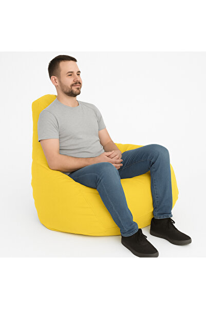 Pufumo Damla Armut Koltuk Sarı