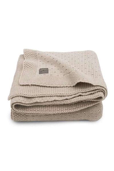 Jollein Jollein Bliss Knit throw, 100x150cm, cream