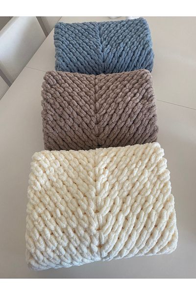 Alize puffy baby blanket