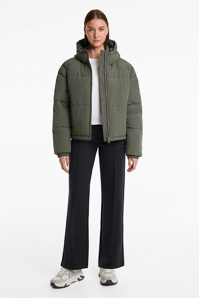 Oysho Su geçirmez Primaloft® dolgulu crop mont