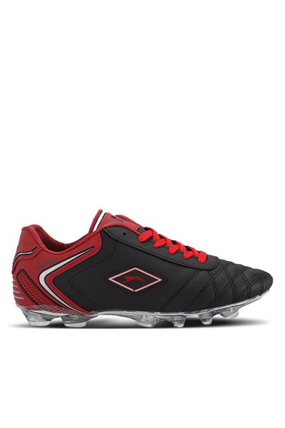 Slazenger Lace-Up Astroturf Field Shoes Black Red