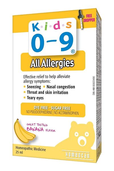 Homeocan Kids 0-9 All Allergies Drops, 25 ml