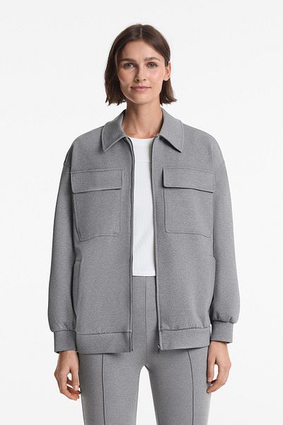 Oysho Neoprene Look Jacket