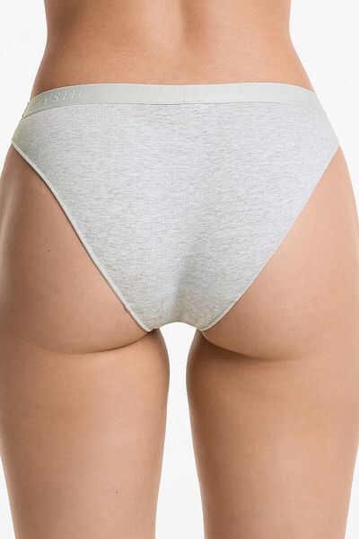 Oysho 3 Pieces Comfort Logo Cotton Classic Panties