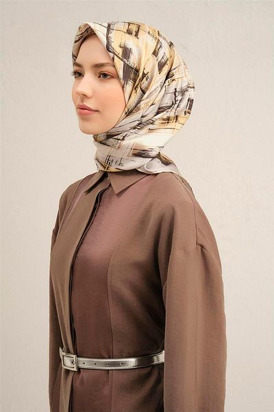 Armine Φουλάρι με σχέδιο Pure Silk Twill 9350- 31