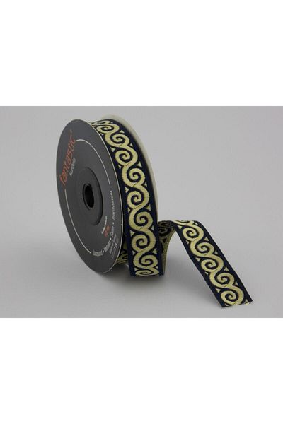 FANTASTIC KURDELE Πολυεστερική Κορδέλα Πανί Navy Blue Χρώμα 16mm X 10mt |   Διακοσμητική λωρίδα περικοπής