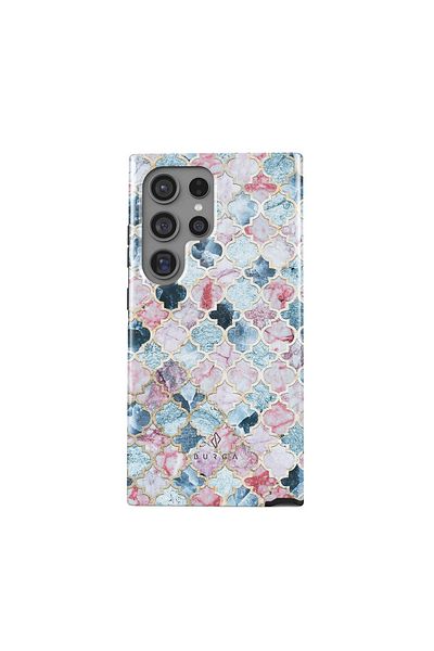 BURGA Phone Case Samsung Galaxy S24 ultra Hybrid 2 Layer Hard Shell Silicone Protective, Scratch Resistant