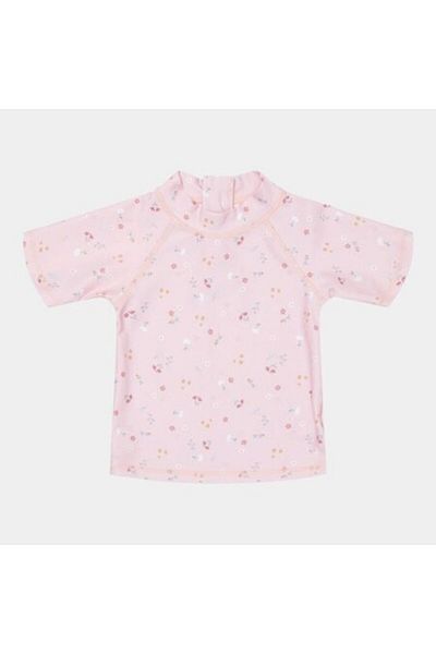 Little Dutch - Girls’ Anti-UV Shirt, Little Pink Flowers, Size 62-68