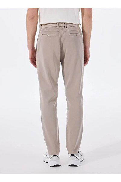 GMG FIRENZE Gmg Fırenze Normal Bel Normal Paça Slim Fit Bej Erkek Pantolon GU25MSS01013
