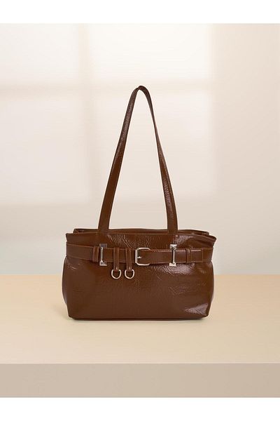 Mojeva Sofia Belt Detail Special Design Women's Handbag