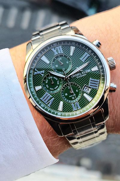 Daniel Klein Daniel Klein Exclusive Dual Time Sports and Stylish Men's Wristwatch