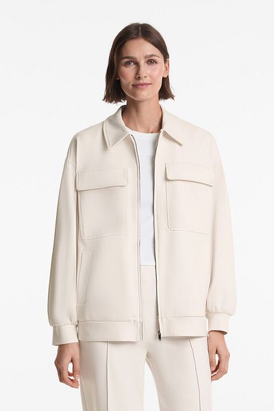 Oysho Neoprene Look Jacket