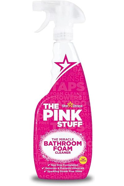 THE PINK STUFF Stardrops The Pink Stuff The Miracle Bathroom Foam Cleaner, 750ml