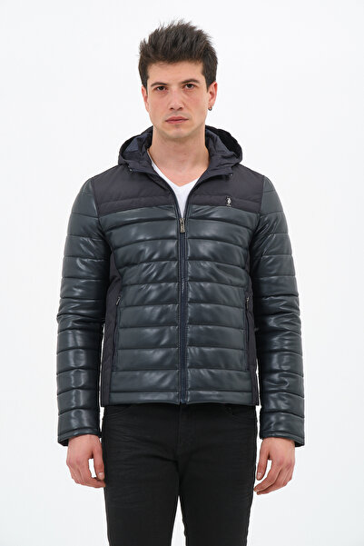 U.S. Polo Assn. Erkek Lacivert Mont