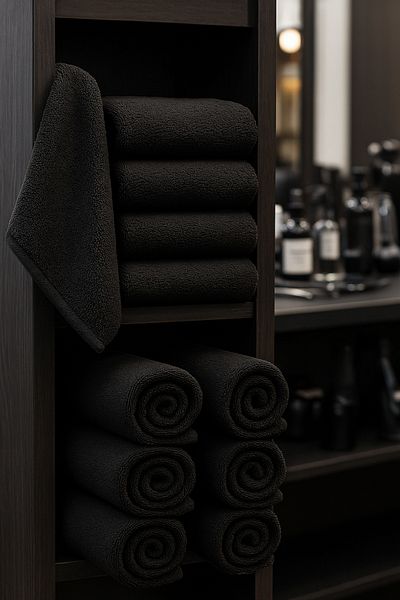 Karase |   12 Pieces |   50X90 cm Microfiber Hairdresser, Sports and Fitness Towel |   Multi-Purpose & Stain Resistant