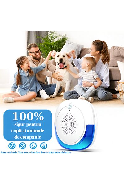 HASEPE rodent trap, electronic pest control, for home, warehouse or garage, frequency 12-150Hz