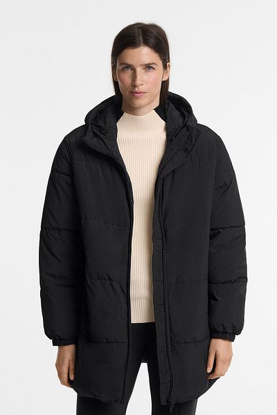 Oysho Su geçirmez Primaloft® dolgulu midi ceket