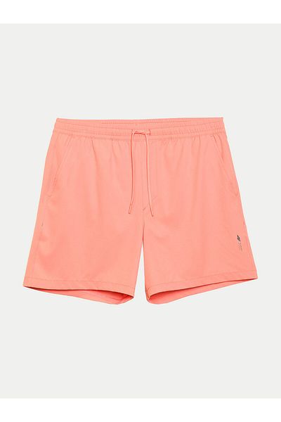 4F Pantaloni scurți de baie pentru bărbați 4FWSS24UBDSM088 Portocalii