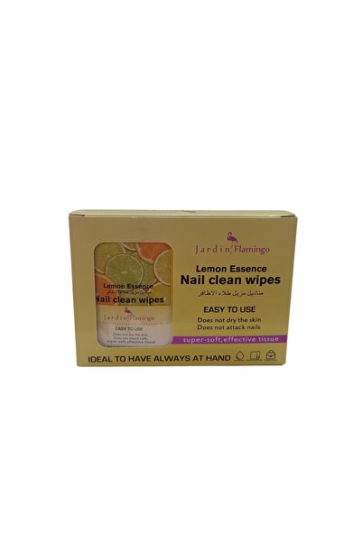 JARDİN FLAMİNGO مناديل مزيل طلاء الاظافر