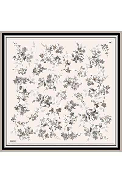 Armine Шарф з візерунком з чистого шовкового твілу 9316- 85