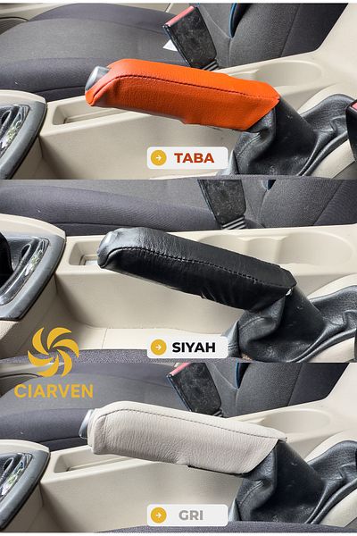 CIARVEN Handbrake Case Accessory - Tan Leather