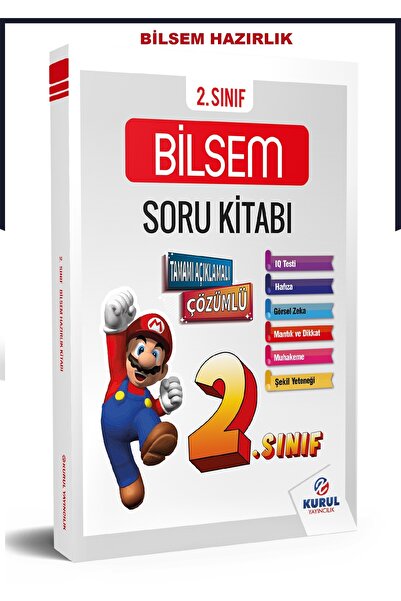 Kurul Yayıncılık 2.sınıf Bilsem Çözümlü Soru Bankası