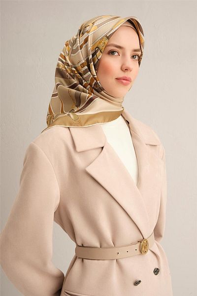 Armine Φουλάρι Sura από καθαρό μετάξι με σχέδιο 9315- 34