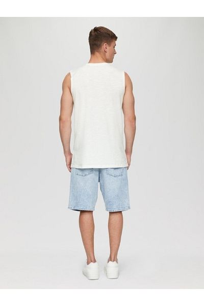 QS by s.Oliver Men's sleeveless cotton T-shirt with regular fit, QS by s.Oliver