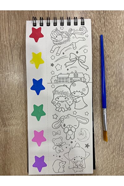 happystoretr Kuromi sticker boyama seti