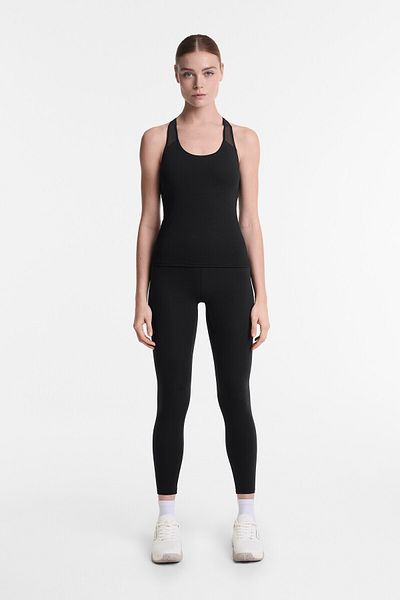 Oysho Comfortlux Mesh Tank Top