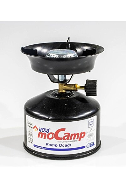 gaman Taşınabilir Ocak Iksa Mocamp Çakmak Gazlı Pratik Kamp Ocağı - Piknik Tüpü Gaz Metal Ayaklık