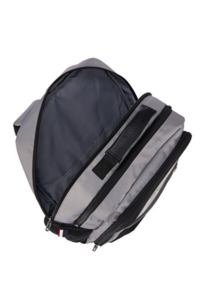 U.S. Polo Assn. U.S. Polo Assn. 25082-25083 Backpack School Bag Travel Camping Bag Gray