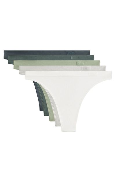 Oysho 5 Seamless Soft Touch Cheeky Briefs