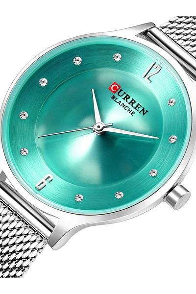 Curren 9036 Beautiful Analog Quartz Wrist Watch for Ladies Green