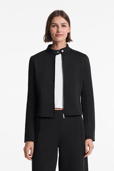 Oysho Brushed Neoprene-effect Jacket