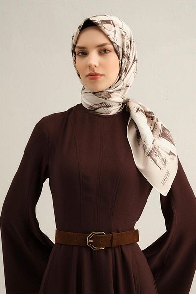 Armine Φουλάρι με σχέδιο Pure Silk Twill 9350- 82