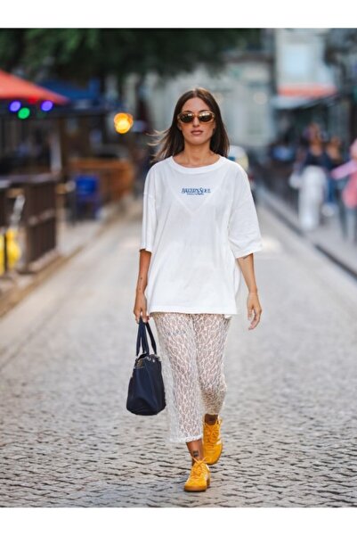 The Champ Clothing Γυναικείο μπλουζάκι με στάμπα «Baker's Soul» Oversize Street Style