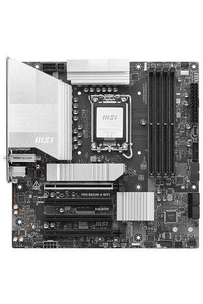 MSI Pro B860M-A Wifi7 Ddr5 Hdmi-Dp Pcie 5.0 1851P Matx