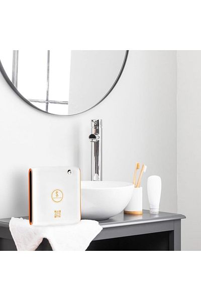 Scenta Flora Scent Lav Sleek Aroma Diffuser for Restrooms & Elevators Up to 100 m³ Coverage Compact