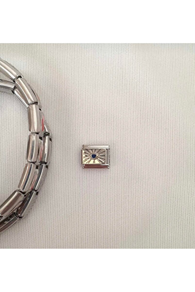 kubotique Çelik Parlayan Göz İtalyan Charm